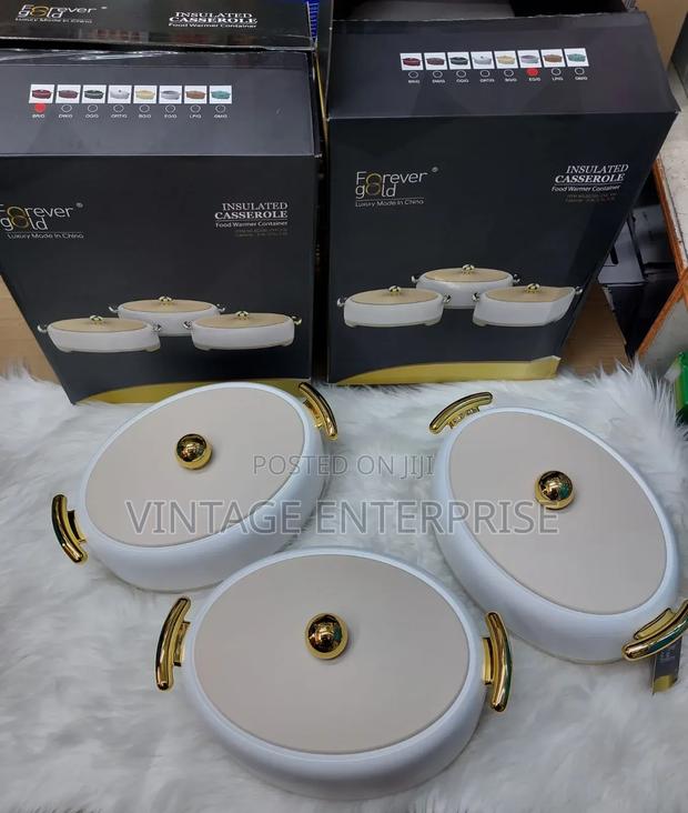 3pcs Insulated Casserole Hotpots