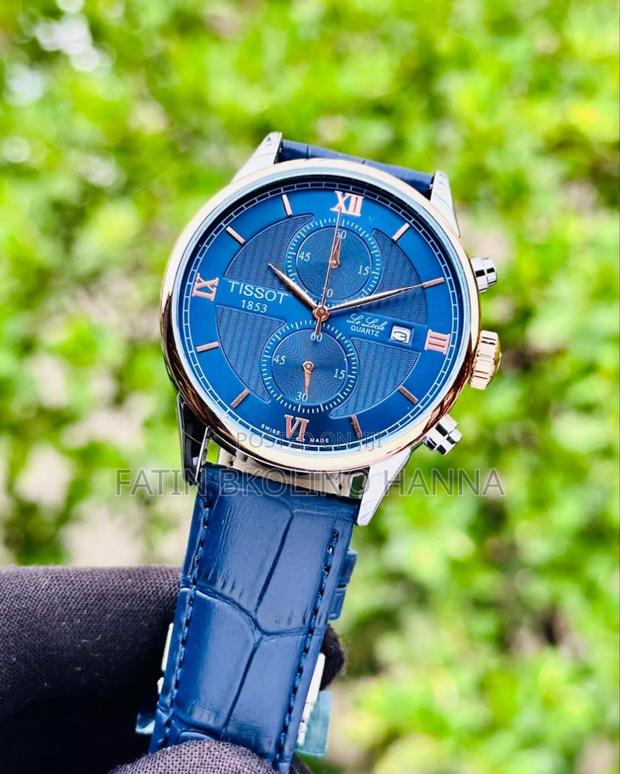 Blue Tissot Watch - main view