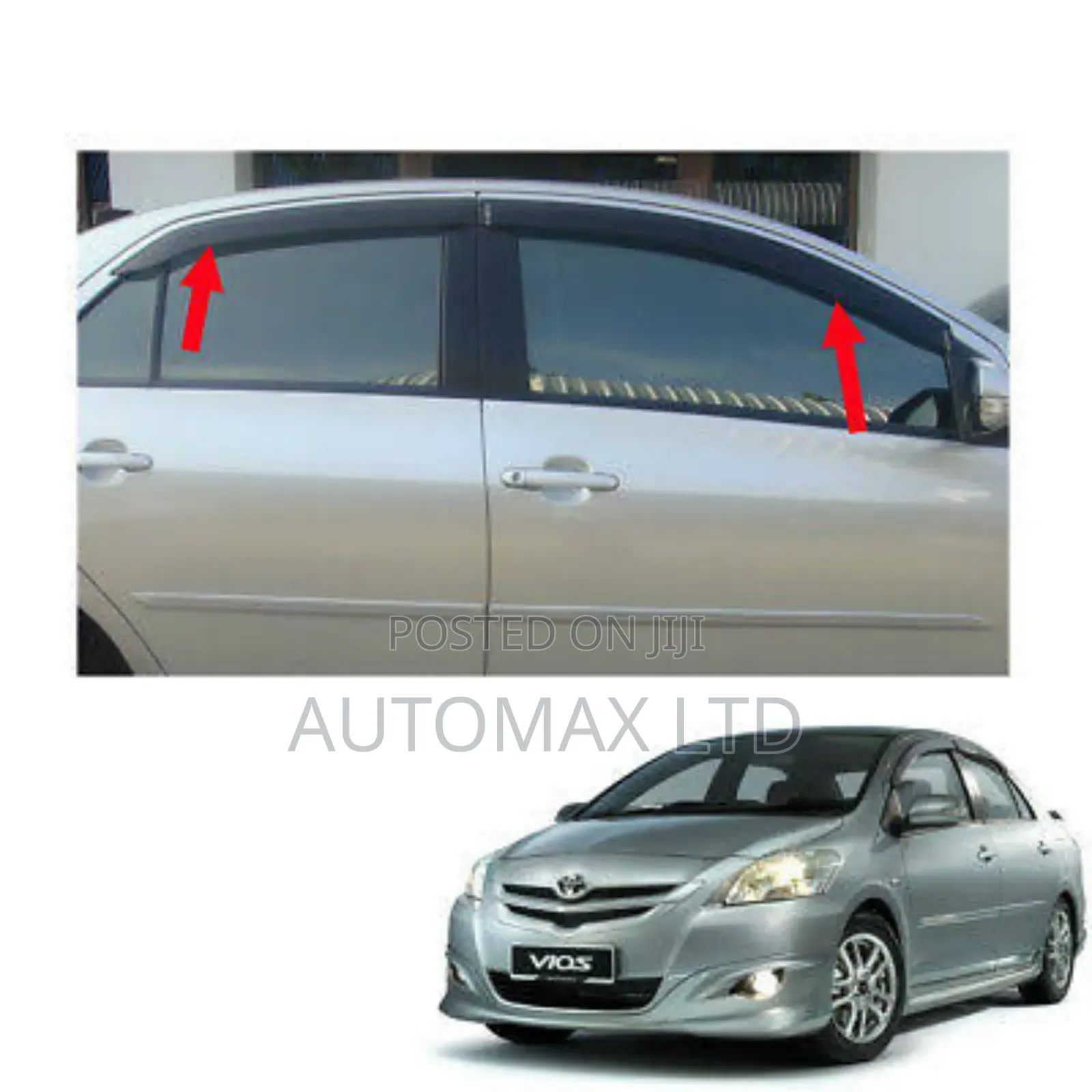 Toyota Belta /Vios, Wind Breakers