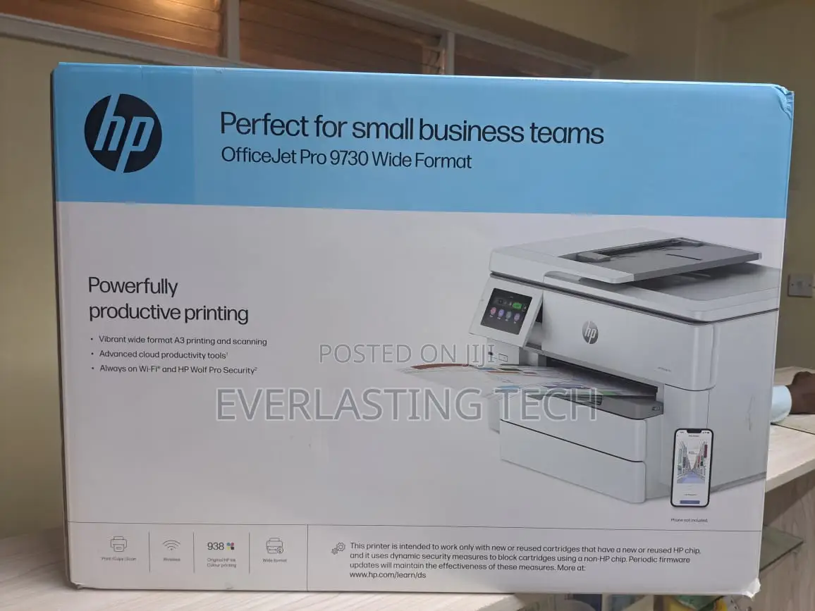 Hp Officejet Pro 9730 Wide Format All-in-One Printer – 537p5