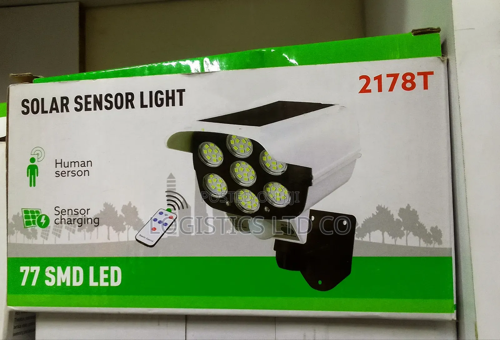 Solar Light CCTV Model Like With Remote Control