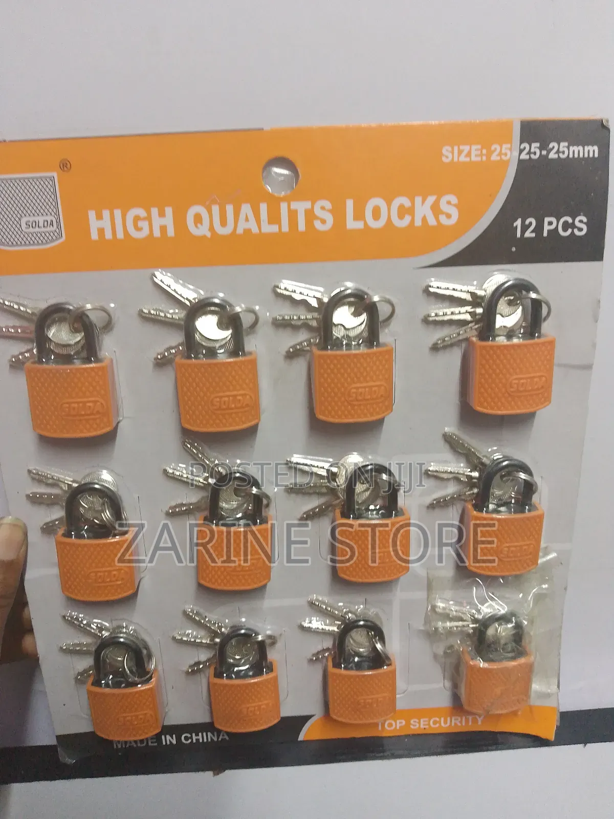 Solda 25mm High Quality Padlock