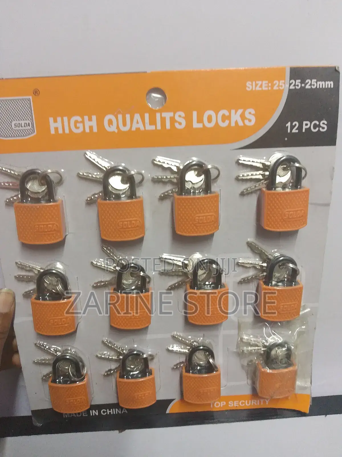 Solda 25mm High Quality Padlock