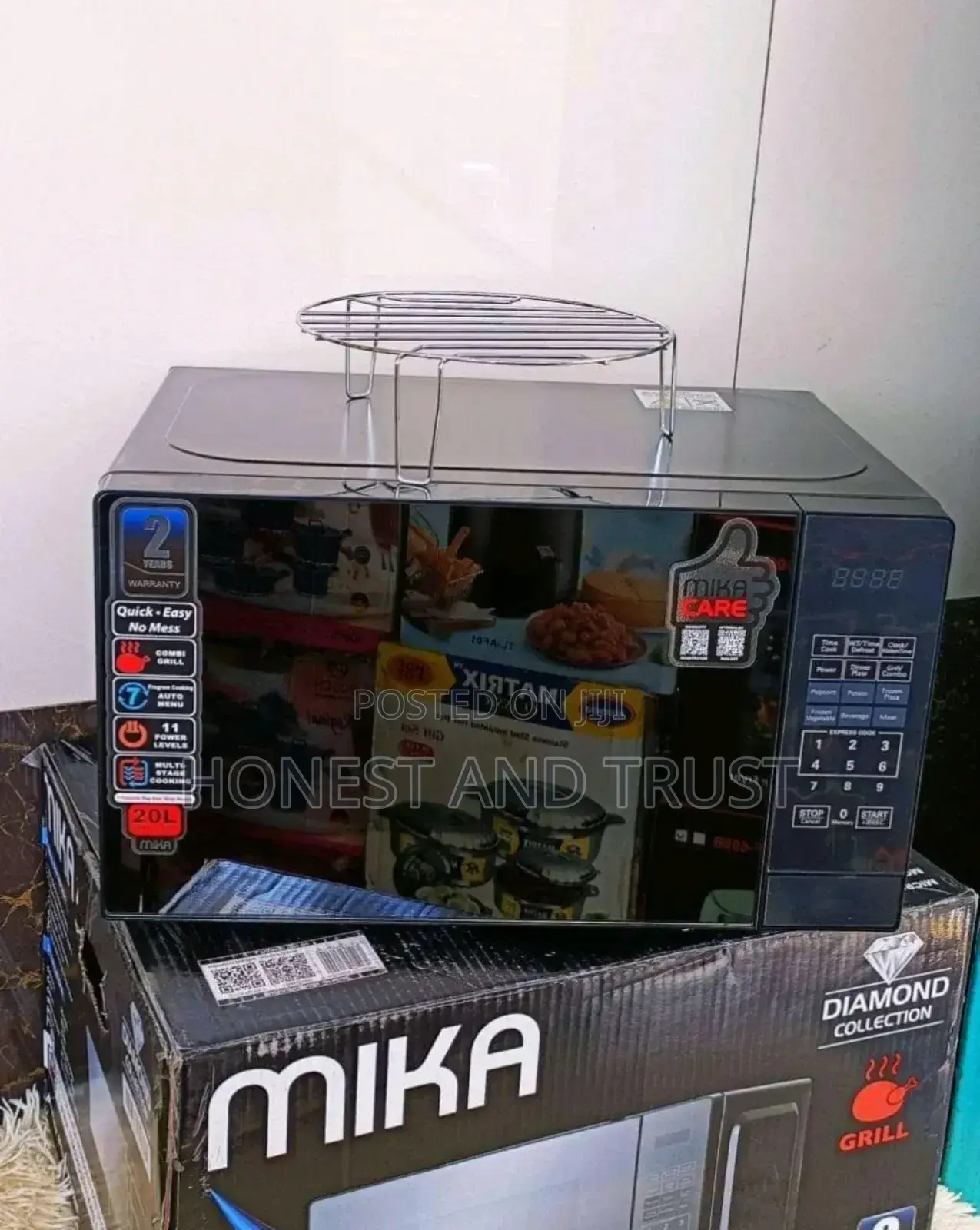 Amazing Mika Digital Microwave With Grill