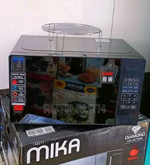 Classic Mika Digital Microwave With Grill