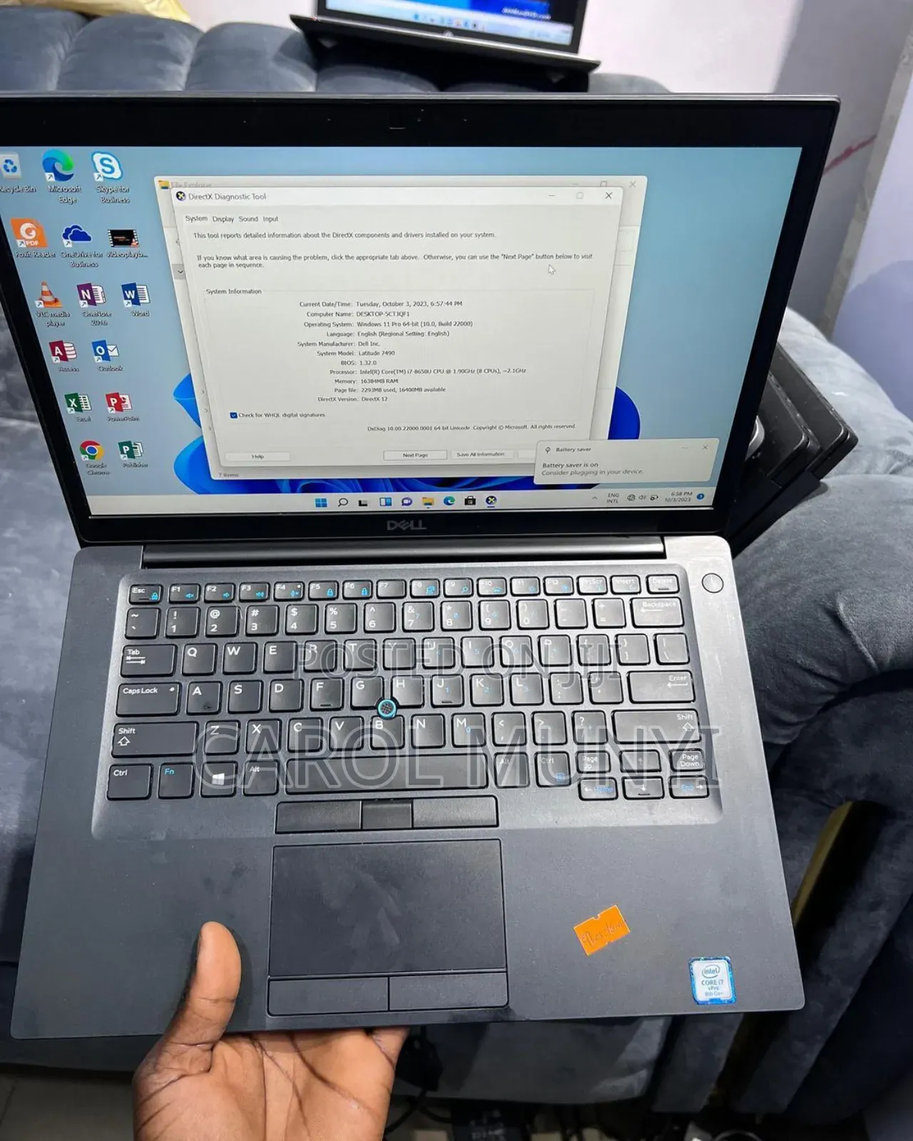 New Laptop Dell Latitude 7390 8GB Intel Core I5 SSD 256GB