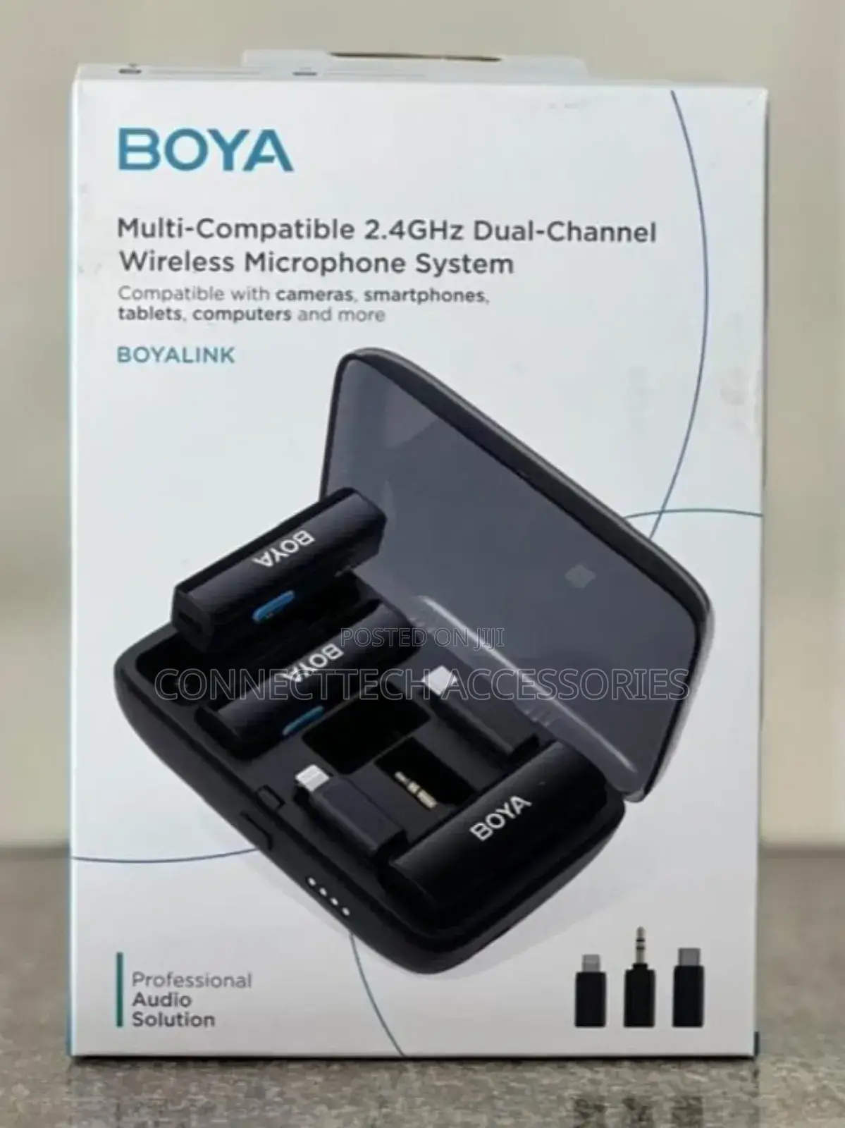 Multi-Compatible 2.4ghz Dual Channel Wireless Microphone