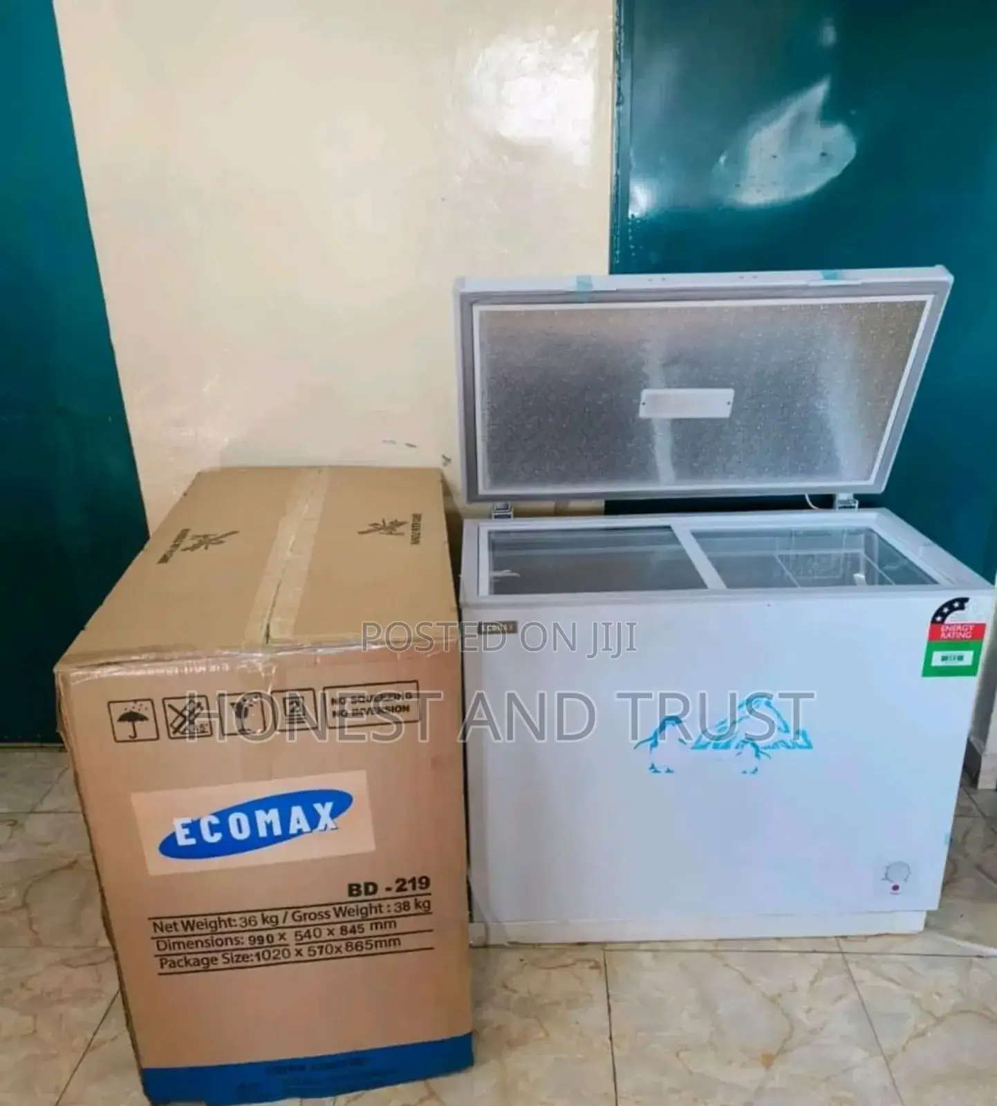 Cool Ecomax 219litres Freezer