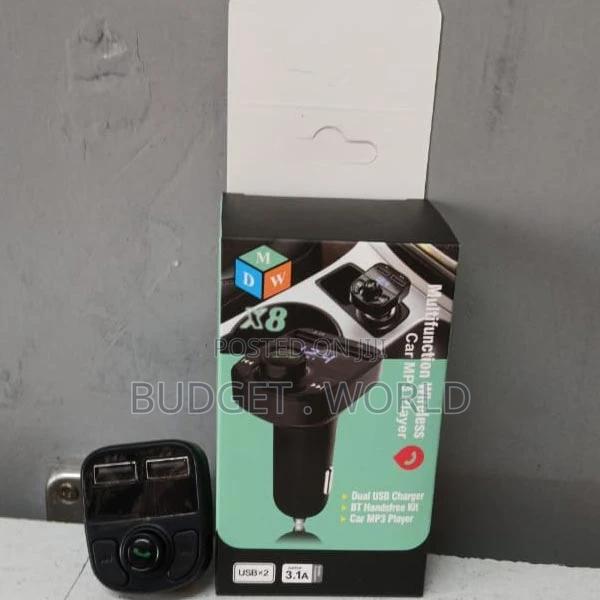 Quick Charge Dual USB FM50 X8 FM Transmitter Aux Modulator