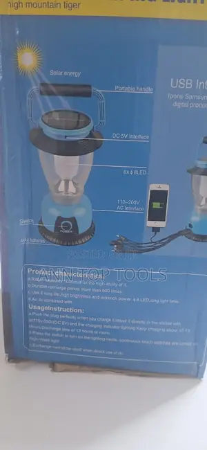 Solar Powered Lamp