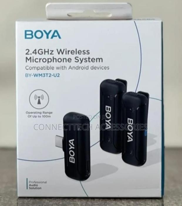 Boya 2.4ghz Wireless Microphone System