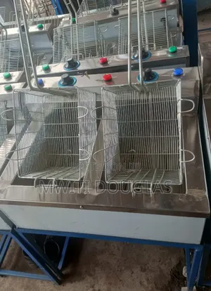 Stairs Steel Double Chips Fryer