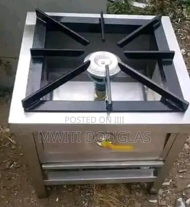 1 Burner Stainless Steel Jiko