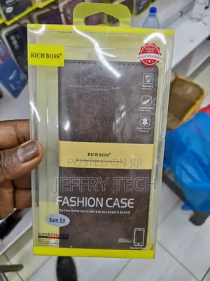 Flip Cover for Samsung S9 Brown