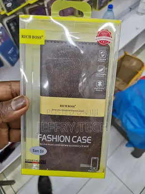 Flip Cover for Samsung S9 Brown
