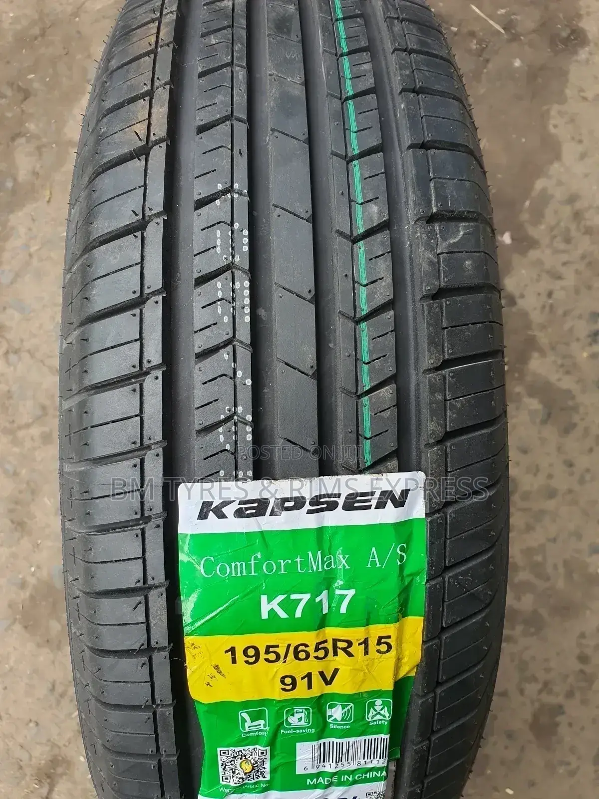 195 /65 R15 Kapsen Tyres.