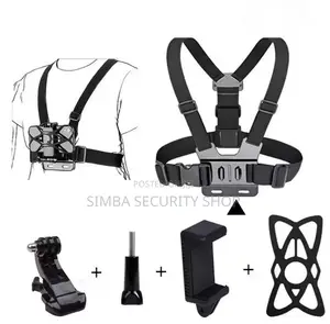 Chest Phone Action Camera Holder Gopro Harness Kit Set Strap