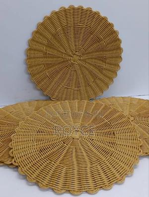 Rattan Table Mats -6pcs - thumbnail 2