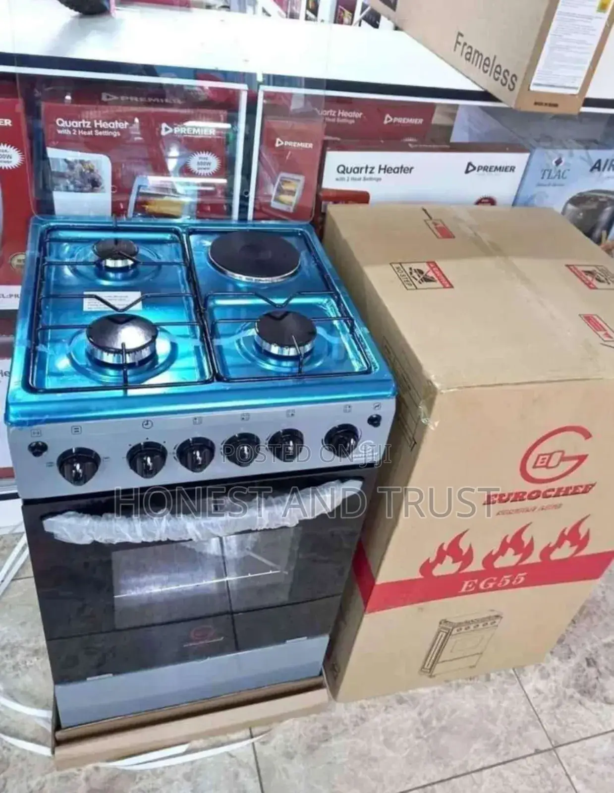 Original Eurochef Full Gas Cooker