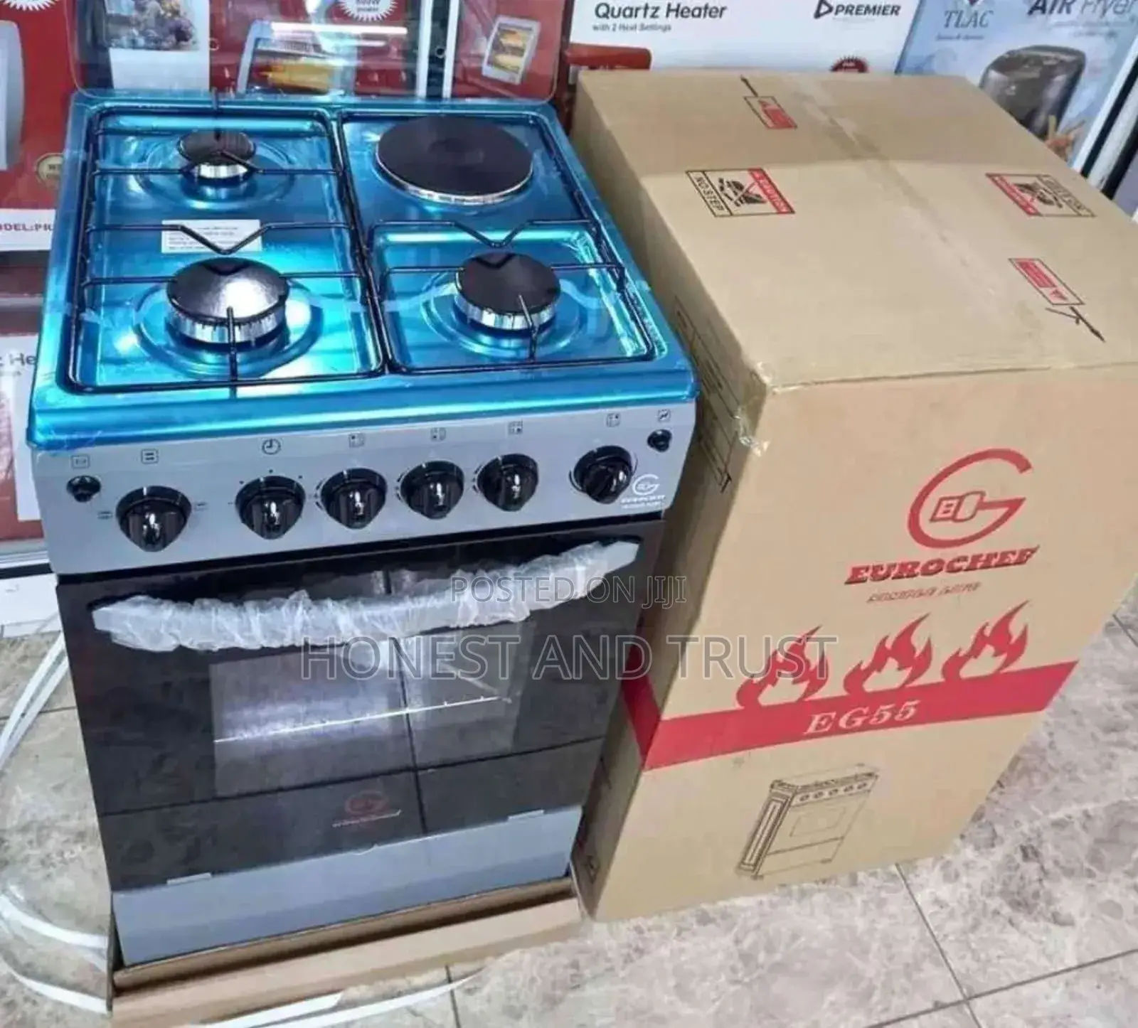 Cool Eurochef Full Gas Cooker
