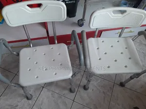 Shower Chair With Backrest and Armrest