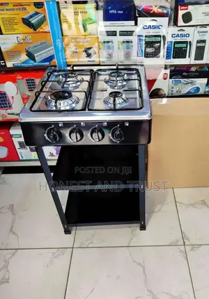 Amazing Ramtons 4 Burner Cooker +Shelves