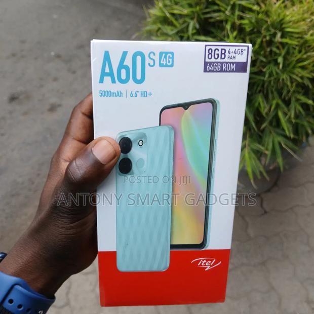 New Itel A60s 64 GB Blue - thumbnail 3