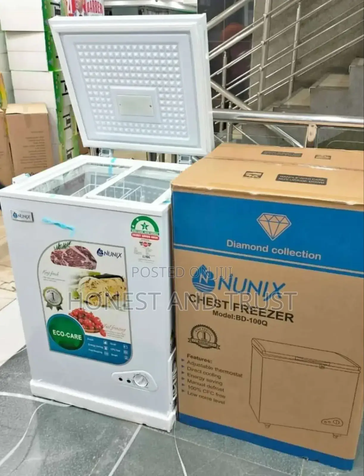 Affordable Nunix Chest Freezer 100litres