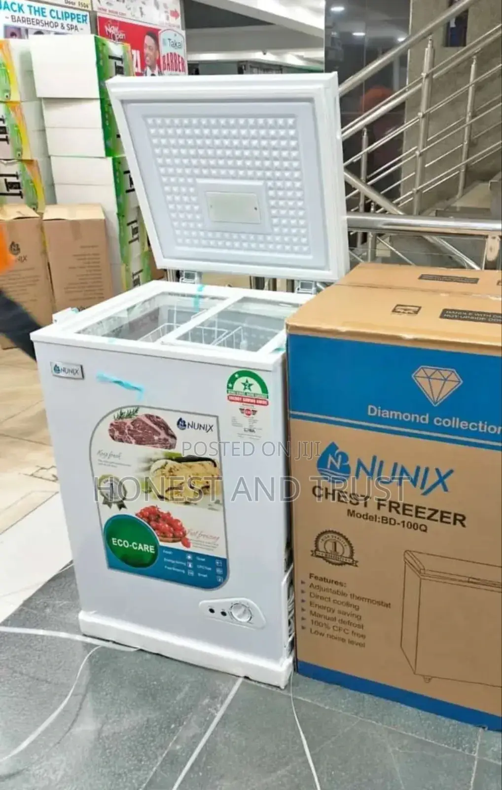 Brand New Nunix Chest Freezer 100litres