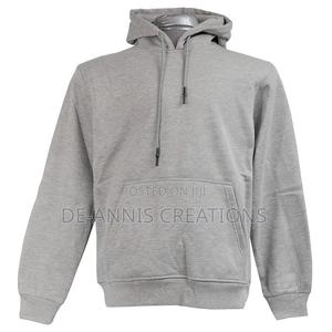 Customized Ash Gray Hoodies - main view