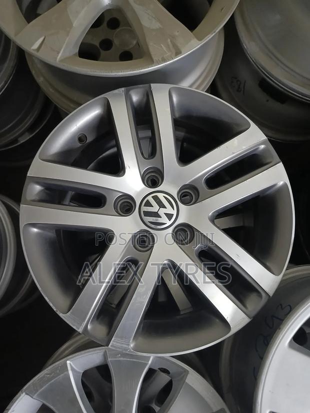 Size 16 Inches Vw Golf Alloy Rims Set