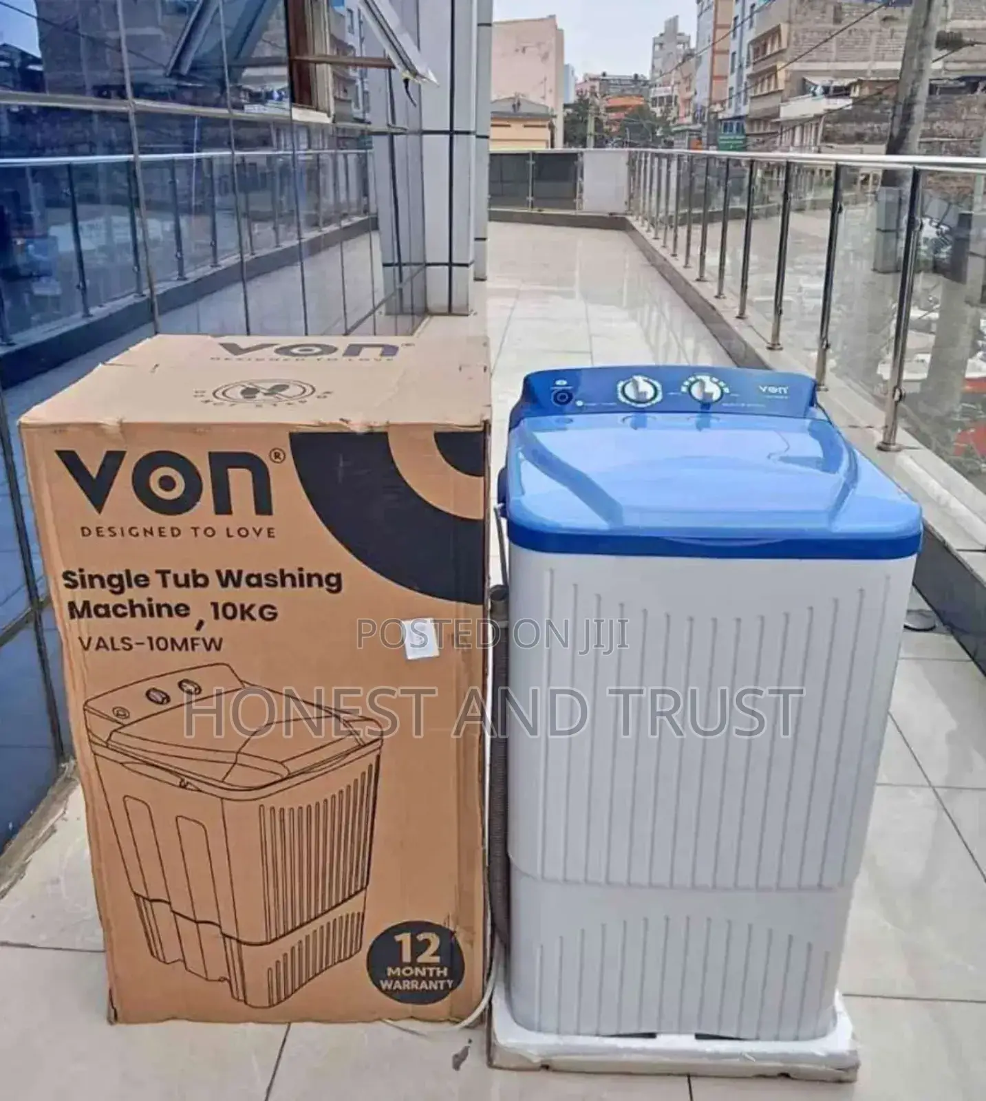 Brand New Von 10kg Washing Machine