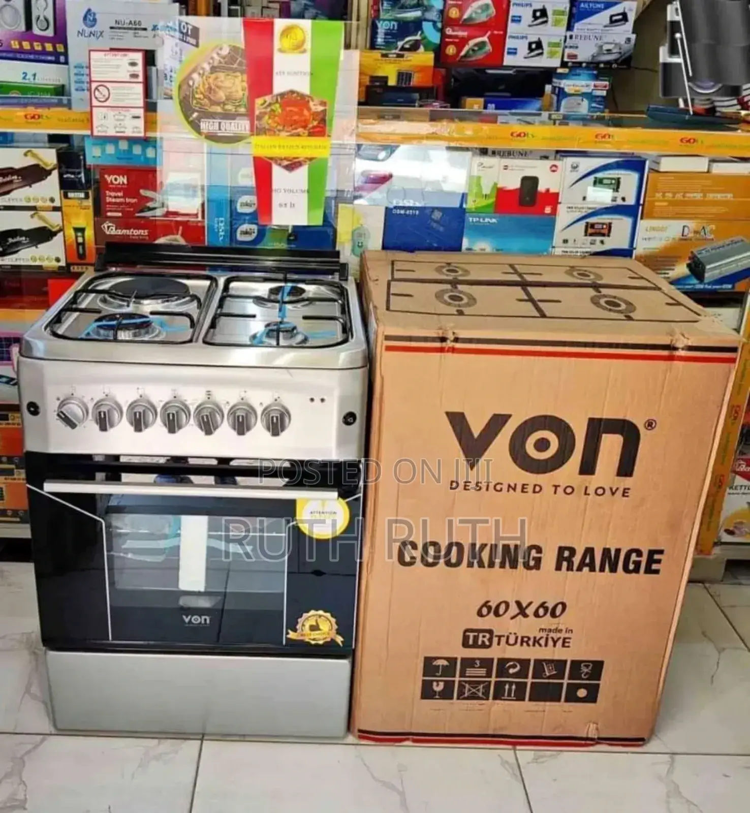 Cool Von 60 by 60 Cooker