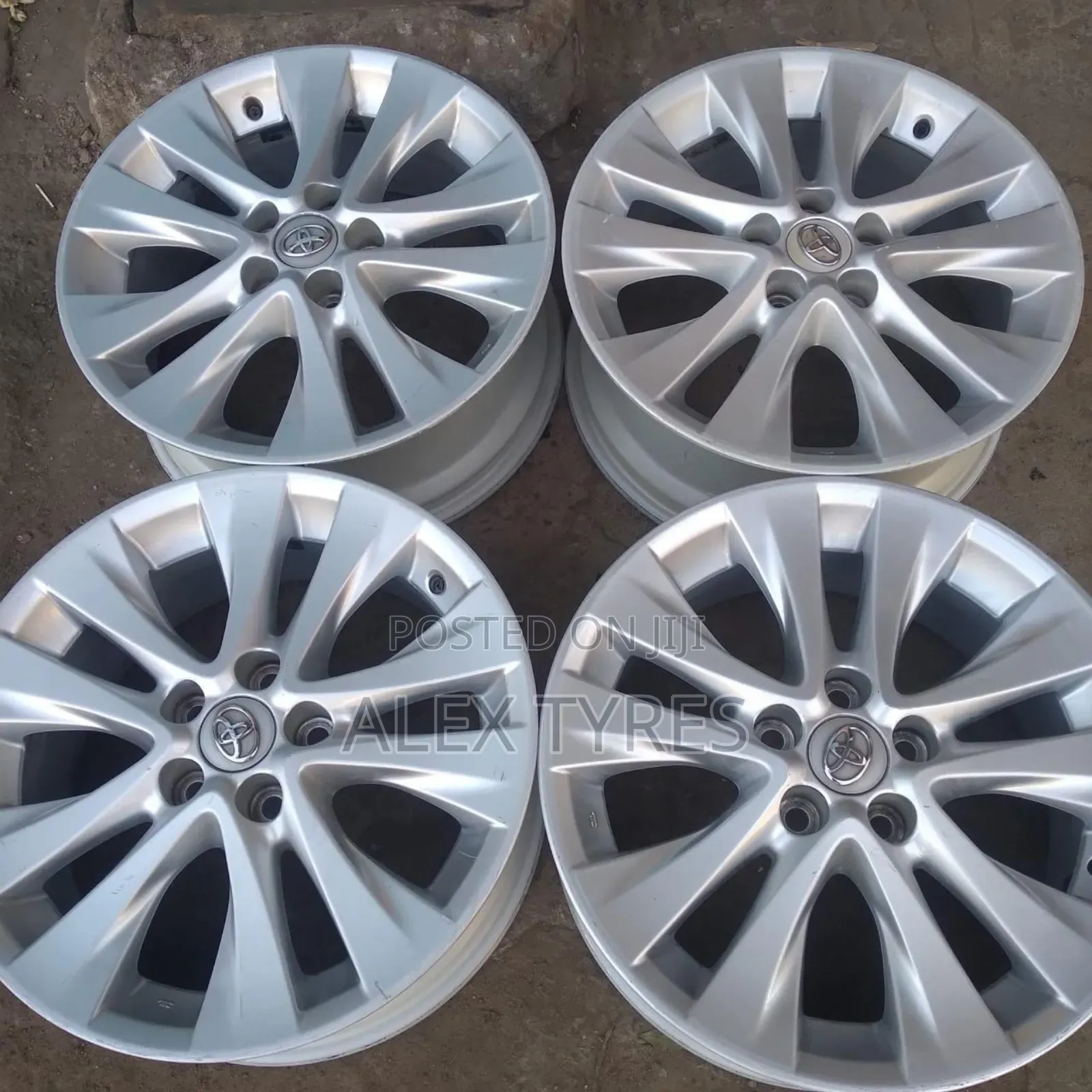 Size 18 Inches Alphard Original X Japan Rims Set