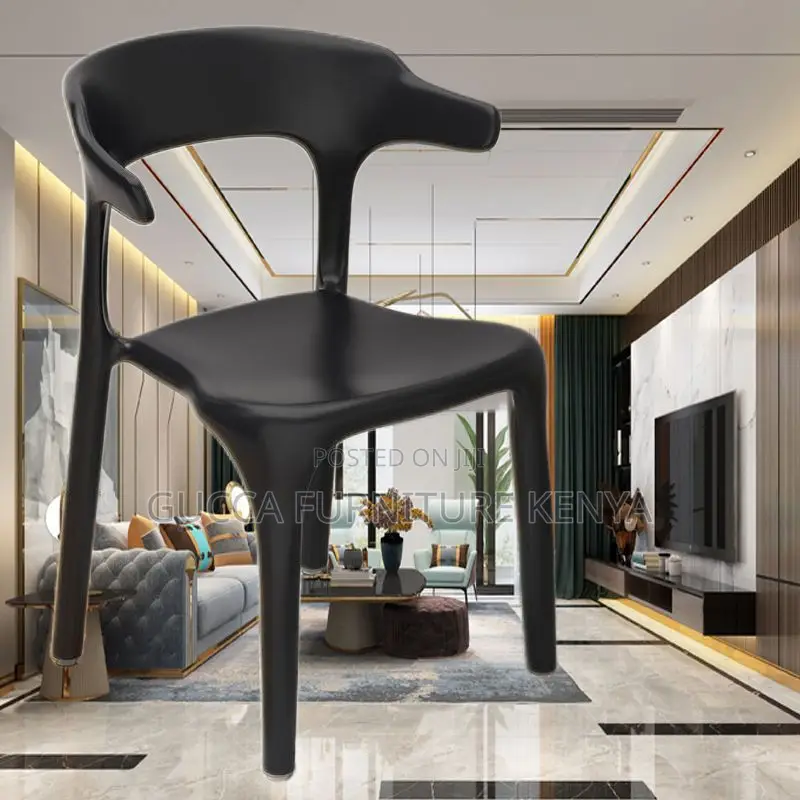 Dining Tables: Nordic Plastic Dining Chair