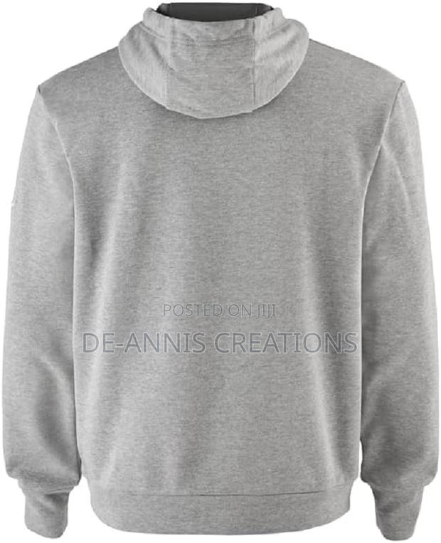 Customized Ash Gray Hoodies - thumbnail 2