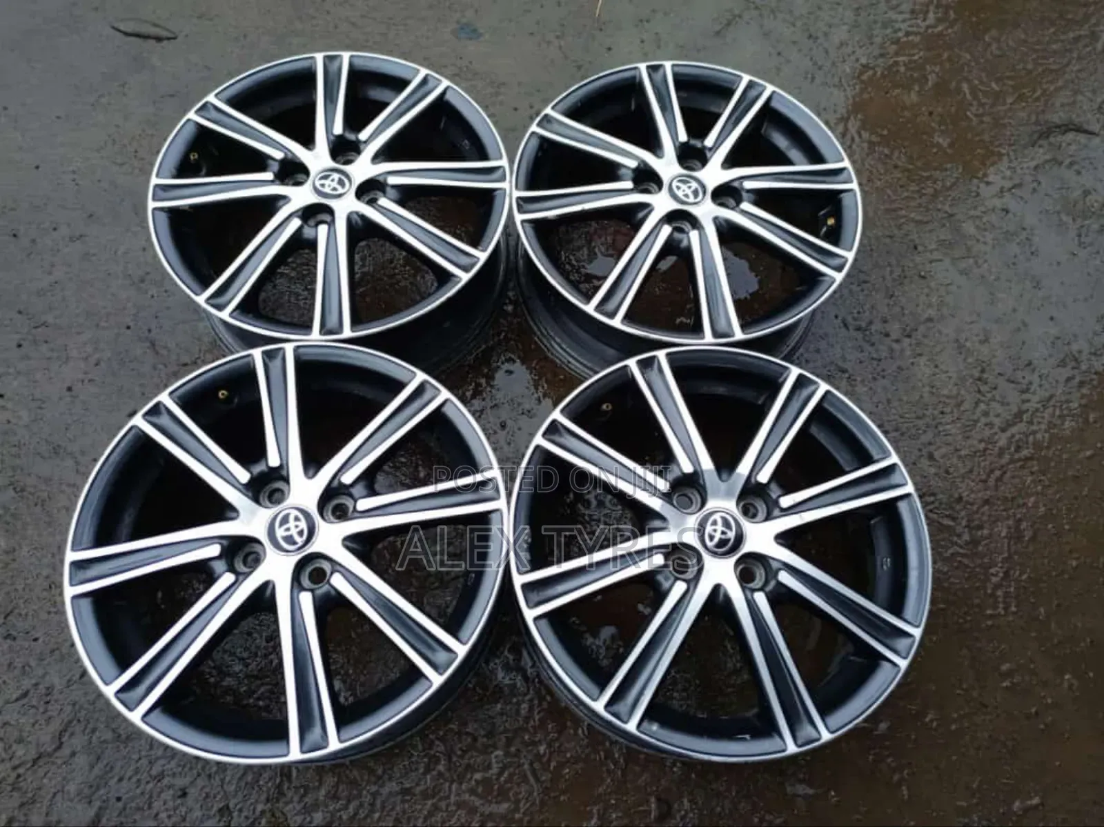 Size 16 Inches Toyota Fielder New Shape Rims