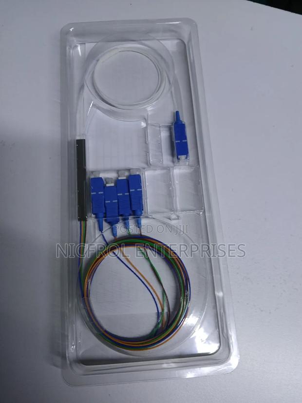 1×4 PLC Splitter With Connector SC/UPC