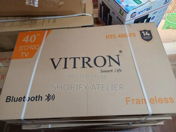 Vitron 40" Smart Android TV Frameless Design With Bluetooth - thumbnail 2