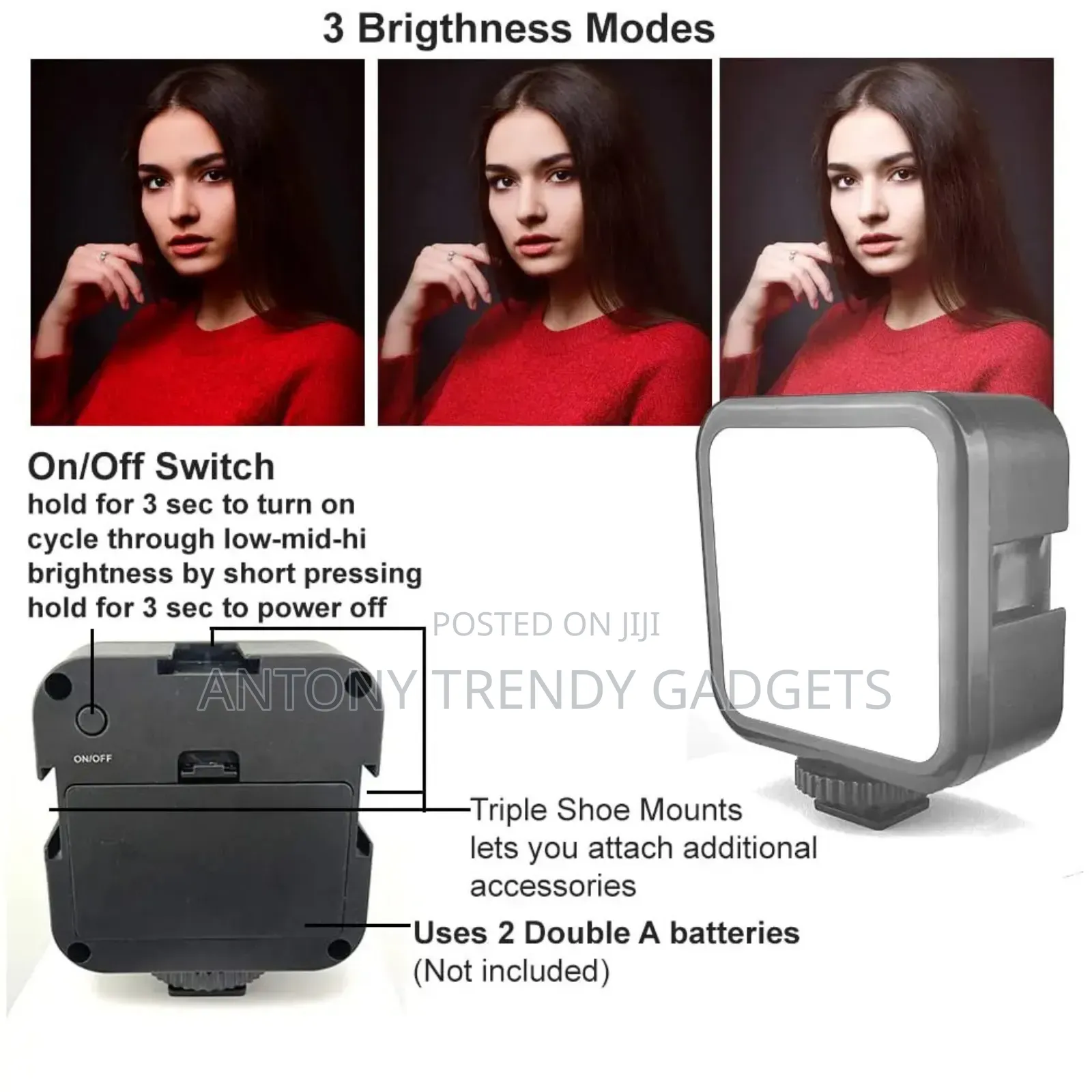 Video Shooting Kit With Fill Light and Microphone