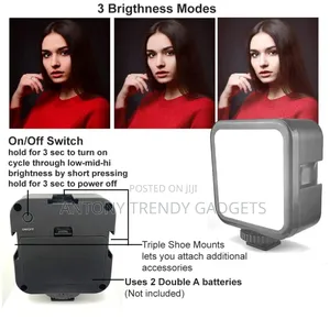 Video Shooting Kit With Fill Light and Microphone