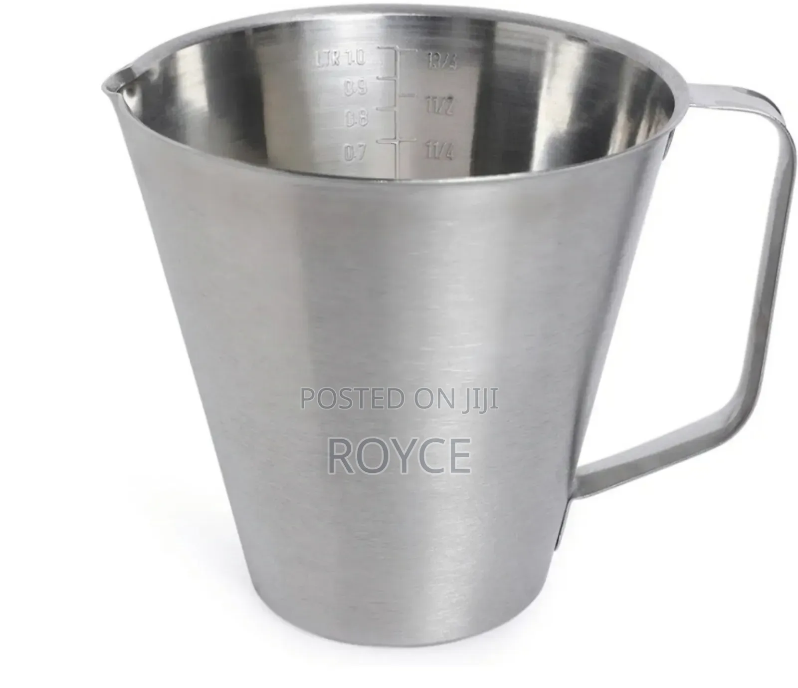 Stainless Steel Measuring Jug-1l
