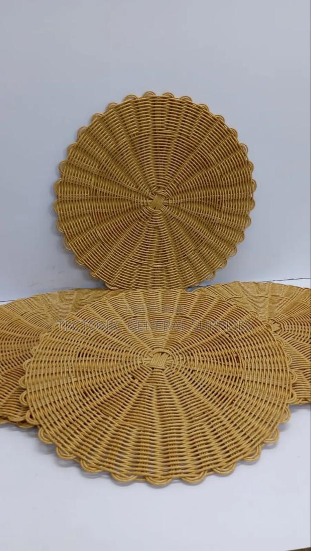 33cm Rattan Unique Mats Set - thumbnail 4