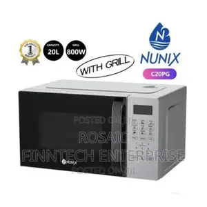 Nunix 20l Microwave Digital With Grill