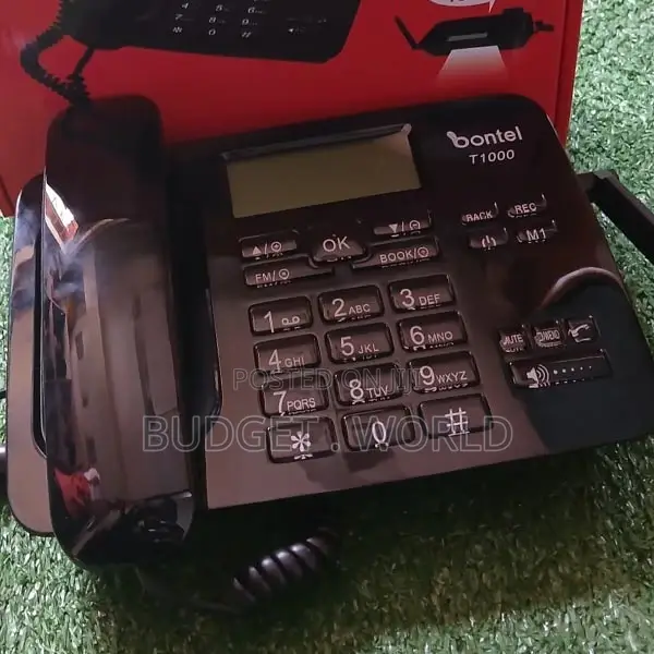 Bontel T1000 Dual Sim User-Friendly GSM Deskphone