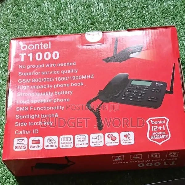 Dual Sim GSM Deskphone Brand Quality Bontel T1000