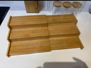 Bamboo 3 Tier Expandable Storage Rack