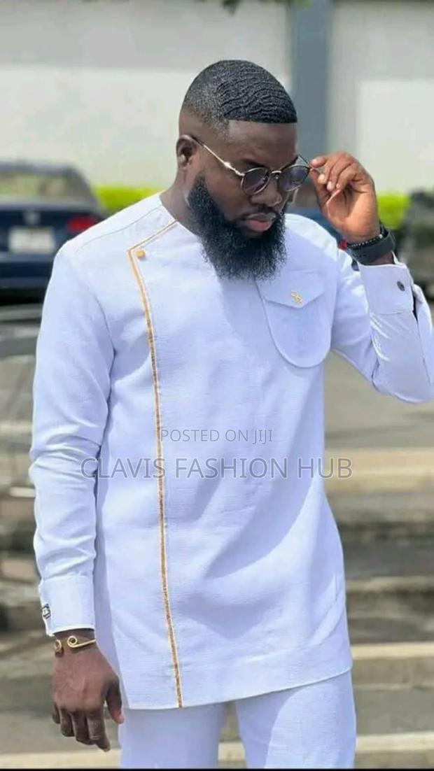 All White Senator Suit for Men