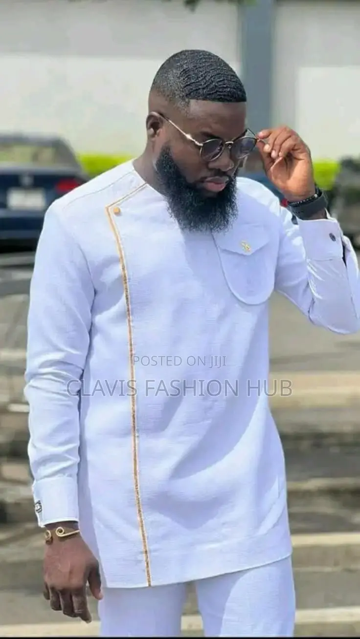All White Senator Suit for Men