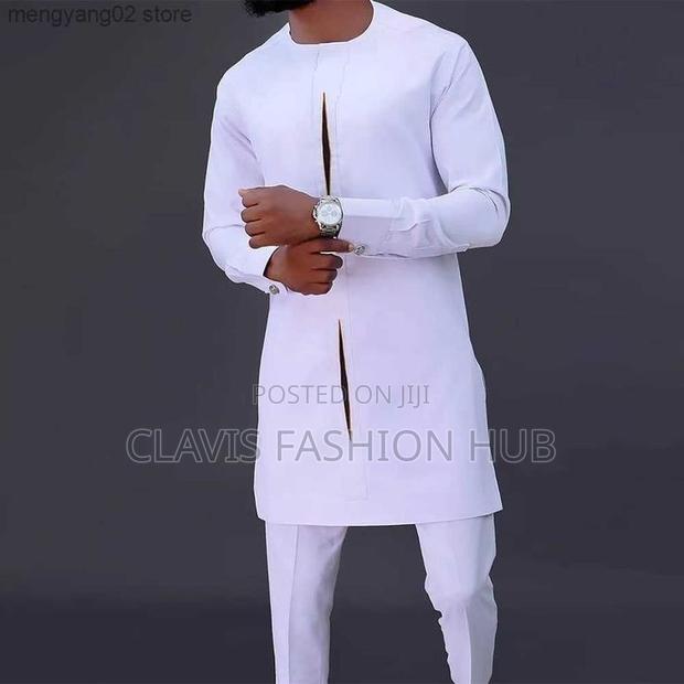 All White Senator Suit for Men - thumbnail 2